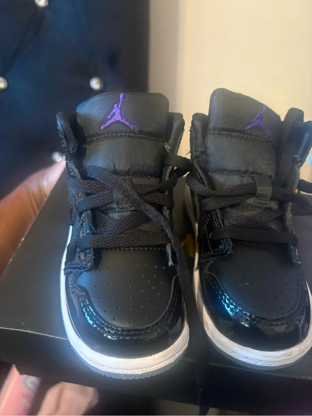 Nike shiny patent